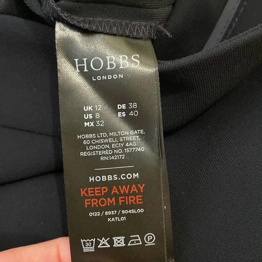 HOBBS LONDON Elegant Navy Women's Pants. Size 8